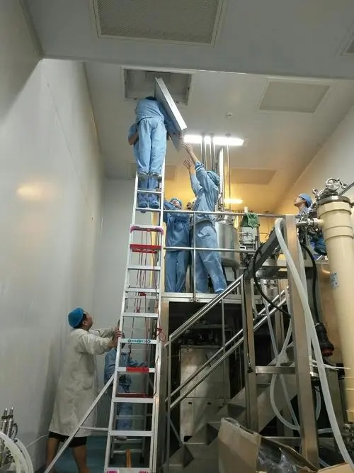 食品廠空氣過(guò)濾器更換